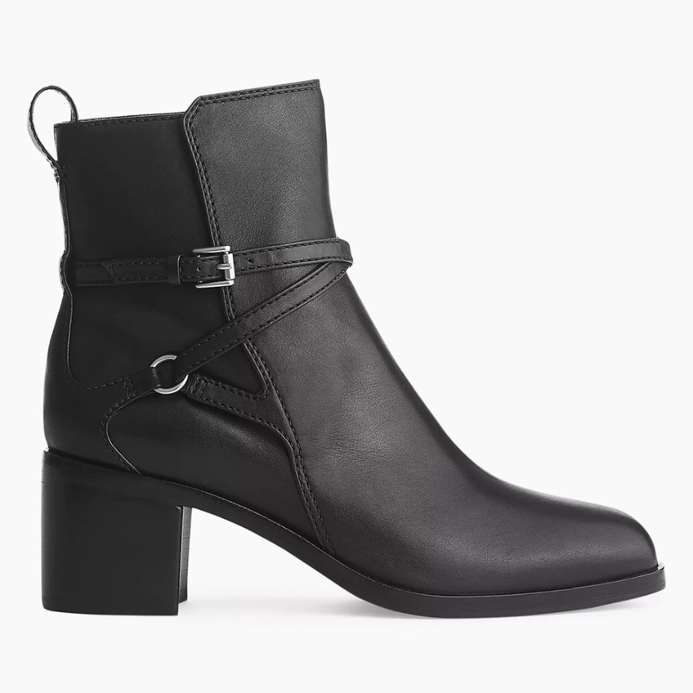 Rag&Bone Hazel Buckle Black bootie size 7